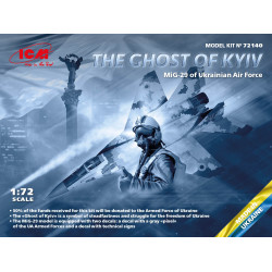 【未使用】ウクライナMariaデザインIraqiイラキドレス ICM 72140 - 1/72 THE GHOST OF KYIV MIG-29 of Ukrainian Air